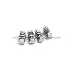 Kit de vis de fixation de pontets de béquille ACMA 125 1955-58 / 150 Gl